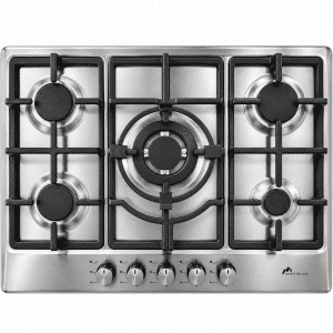 Plaque de cuisson inox 70 cm PXS70/5