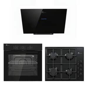Pack encastrable noir 60cm